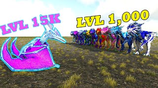 Pteranodon LvL 15K VS 10 Velonas LVL 1K [upl. by Iphigenia241]