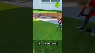 🌿 How to Install Artificial Grass  StepbyStep Guide Artificial Grass installation ⛳ [upl. by Juster]