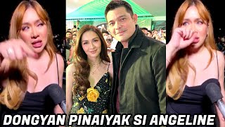 GRABE IYAK NI ANGELINE QUINTO SA KAGAGAWAN NILA MARIAN RIVERA AT DINGDONG DANTES [upl. by Anaele580]