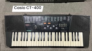 Casio CT400 Keyboard  Wilsons music instruments whatsapp No 03371476660 [upl. by Rundgren796]