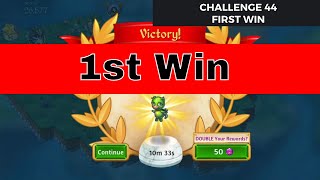 Merge Dragons  Challenge 44 First Win  10 Minutes 33 Seconds  With Commentary [upl. by Maurili107]