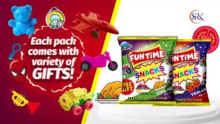 Funtime Snacks  SRK Food Industries [upl. by Mcclenon27]