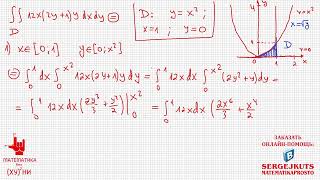Математика без хуни Двойной интеграл вычисление двумя способами [upl. by Ardnuasak]