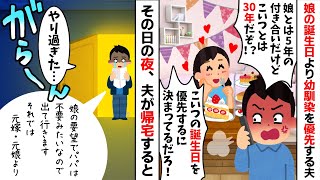 自分の娘の誕生日より幼馴染の誕生日を優先するクズ夫「娘とは5年、アイツとは30年の付き合いだ！」→呆れたので娘を連れ出て行った結果w【2ch修羅場スレ・ゆっくり解説】 [upl. by Mendie]