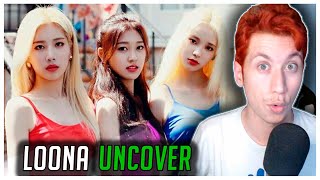 REAGINDO À LOONA Odd Eye Circle  Uncover LYRICS [upl. by Griseldis196]