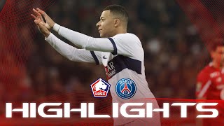 HIGHLIGHTS  Lille 11 PSG  ⚽️ Mbappé [upl. by Adnawed843]