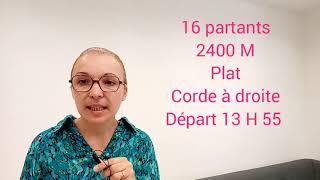 PRONOSTIC PMU QUINTÉ  JEUDI 12 SEPTEMBRE À PARIS LONGCHAMP RÉUNION 1 COURSE 1 pronosticdujourcaro [upl. by Notxed478]