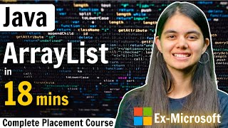 ArrayList In Java  Notes  Java Placement Course [upl. by Aihset280]