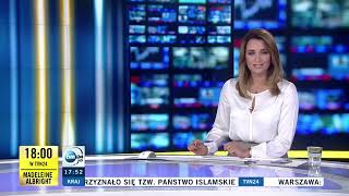 TVN 24  Zakończenie quotFakty po południuquot  22092018  FHD 50 fps [upl. by Dewey]