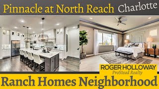 Relocating to Charlotte NC Check this Ranch Homes Neighborhood [upl. by Hanas]