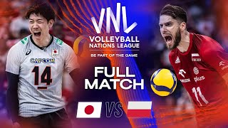 Nishida SERVES Japan to a win 🤯  Japan vs Canada  Full Match  Mens VNL 2023 [upl. by Mali154]