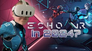 Playing Echo For The First Time On The Quest 3 IN 2024  Echo VR  Meta Quest 3 [upl. by Lletram991]