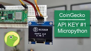 Coingecko API KEY Micropython  Raspberry Pi Pico W [upl. by Beaver]