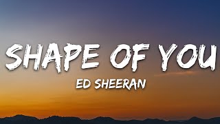 Ed Sheeran  Shape of You Lyrics [upl. by Raama]