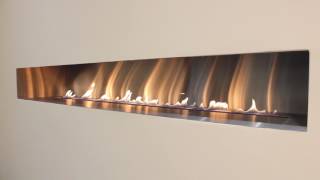 CVO Fire Wave Ribbon Gas Fireplace [upl. by Arlin]