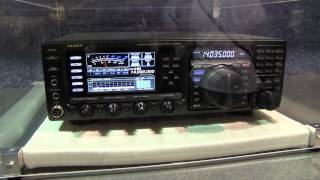 New Yaesu FTdx3000 Transceiver at 2012 Dayton Hamvention [upl. by Ahsoek109]