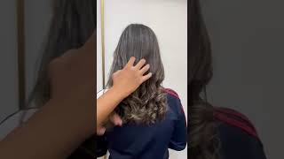 ASH HIGHLIGHTS haircolur hairsmootheningandkeratintreatment [upl. by Enyahc578]