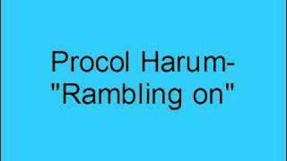 Procol Harum Rambling on [upl. by Dee]