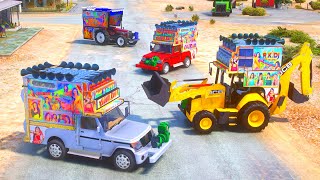 dj wala ट्रेक्टर वाला डीजे jcb wala ट्रेक्टर tractor dj jcb wala dj JCb Dj Chori kiya Gta 5 [upl. by Lladnyk853]