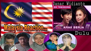 KOMPILASI REAKSI MALAYSIA ❗ DANAR WIDIANTO  DULU  X FACTOR INDONESIA [upl. by Annaitsirk]