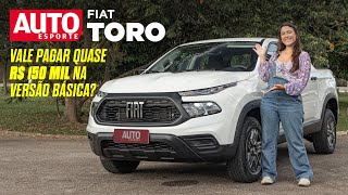 FIAT TORO ENDURANCE como é a versão de entrada da picape rival de Montana e Oroch [upl. by Phylis552]