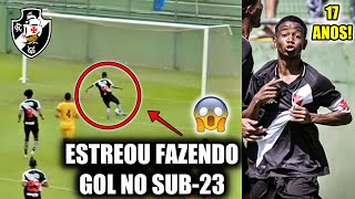 Esse garoto da base do Vasco MERECE SUA ATENÇÃO 😳 [upl. by Latta]