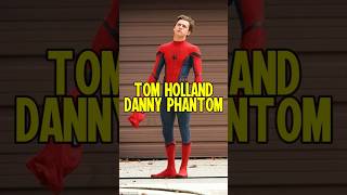 Tom Holland como Danny Phantom😱 spiderman tomholland dannyphantom nickelodeon peterparker [upl. by Eibmab]