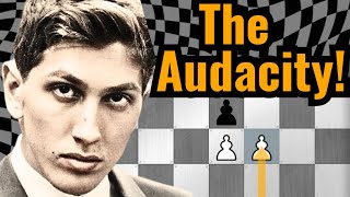 Fischer SHOCKS Grandmaster On MOVE 2 w Greatest TROLL OPENING Ever Played [upl. by Llabmik]