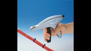 HellermannTyton Manual cable tie gun MK8  Dụng cụ thít dây nhựa bán tự động [upl. by Enaek]