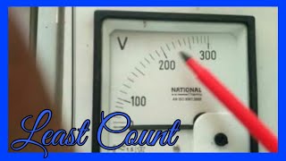 Least count of all type ammeter voltmeter [upl. by Elegna]