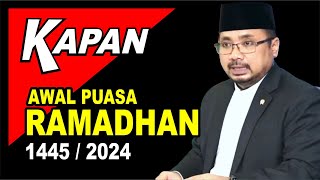 Kapan Puasa Ramadhan 2024  1 Ramadhan 2024 jatuh pada tanggal  Sidang Isbat Ramadhan 2024 [upl. by Ahsatsana]