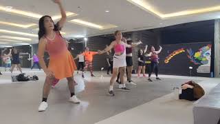 cool down zumba at Mainsquare Mall Bacoor City Cavite [upl. by Darcee615]