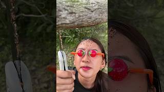 Survival Skills SIMPLE and USEFUL with shrimp camping outdoors bushcraft [upl. by Rehpotsirhk]