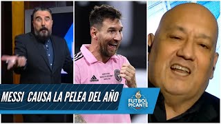 SE PELEARON ÁLVARO MORALES y RAFA RAMOS por MESSI y su título con el INTER MIAMI  Futbol Picante [upl. by Denoting]