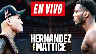 Rocky Hernández vs Tomas Mattice Narración EN VIVO [upl. by Nnylarat]