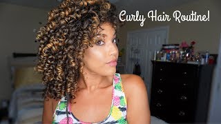 CURLY HAIR CARE REDUCE FRIZZ amp GET EXTRA SHINE  DEFINITION [upl. by Needan]