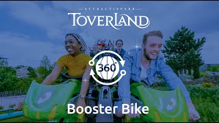 Booster Bike  360° Onride  Attractiepark Toverland [upl. by Viviane638]