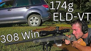 NEW Hornady 174g ELDVT Bullet Tested Accuracy Testing w Multiple Powders in Bergara B14 HMR 308w [upl. by Anitnerolf]