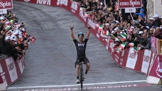 Michał Kwiatkowski Strade Bianche 2017 WIN Comeback HD [upl. by Ninaj]