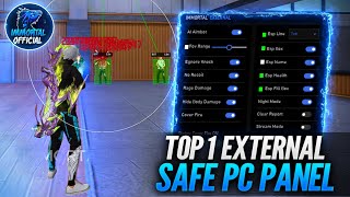 FREE PANEL PC GRATIS OB46 🎁  ANTI BAN 100  ✅  FREE FIRE EXTERNAL PANEL 🎯 [upl. by Haraj]