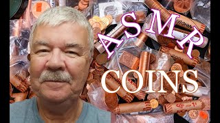 ASMR PENNY AND COPPER COLLECTION WHISPER VIDEO [upl. by Marutani838]