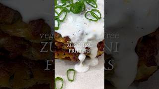 This Zucchini Fritters hack will change the way you make them One Bowl Recipe  Vegan  GlutenFree [upl. by Odnamla]