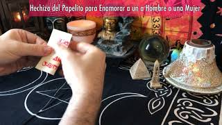 HECHIZO del PAPELITO para ENAMORAR 💕😍 MUY FUERTE 🔥💕 RITUALES y HECHIZOS de MAGIA BLANCA ✨🌟💥 [upl. by Enelaj]