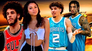 LaMelo Lonzo amp LiAngelo Ball UNVEIL their NEW GILRFRIENDS [upl. by Medorra]