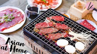 How to Yakiniku at Home Japanese Style Korean BBQ [upl. by Ivzt]