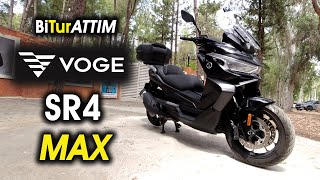 Voge SR4 Max İle quotBi Tur Attımquot [upl. by Berriman]