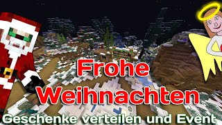 ▲ GrieferGames ▲ 🎅 Frohe Weihnachten 🎅 ▲🎁 Geschenke verteilen🎁 und Event  Informationen [upl. by Pauiie]