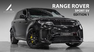 Range Rover Sport SV Edition One  Walkaround [upl. by Caughey]