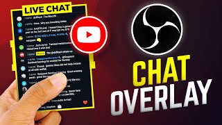 OBS Studio Adding YouTube Chat Overlay to Your Stream [upl. by Leiva]