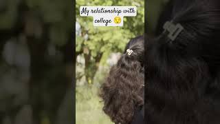 nata tera mera🤞 collegeyoutube ytshortscollege college week in my life college [upl. by Hassin]